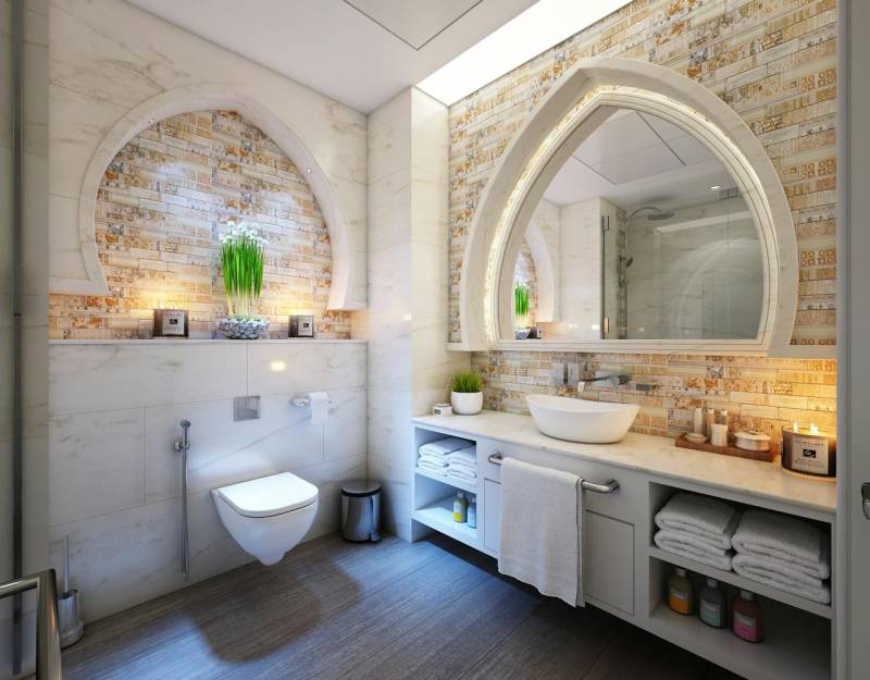 Ambiance naturelle et zen dans une salle de bain rénovée à Souffelweyersheim près de Strasbourg